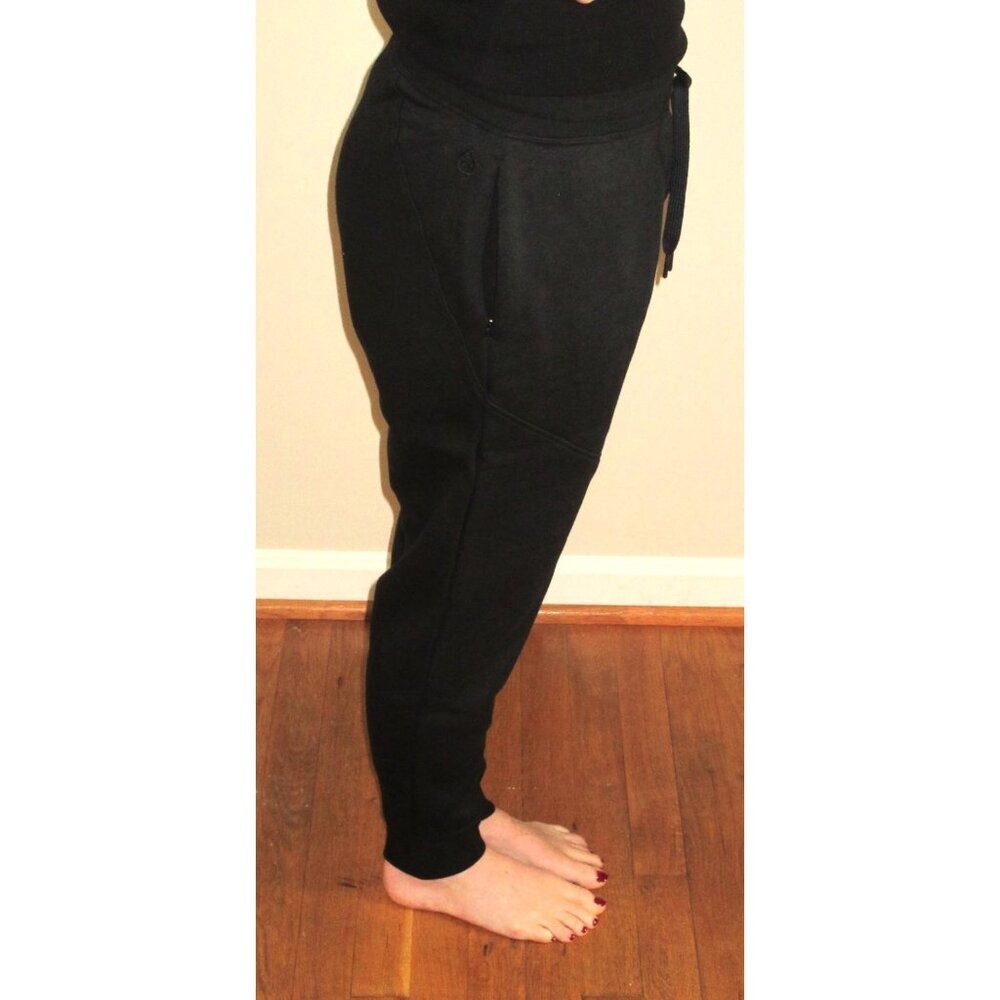 Tasc Performance Women's Legendary Fleece Cotton Jogger Pants Black NWT - Picture 5 of 15